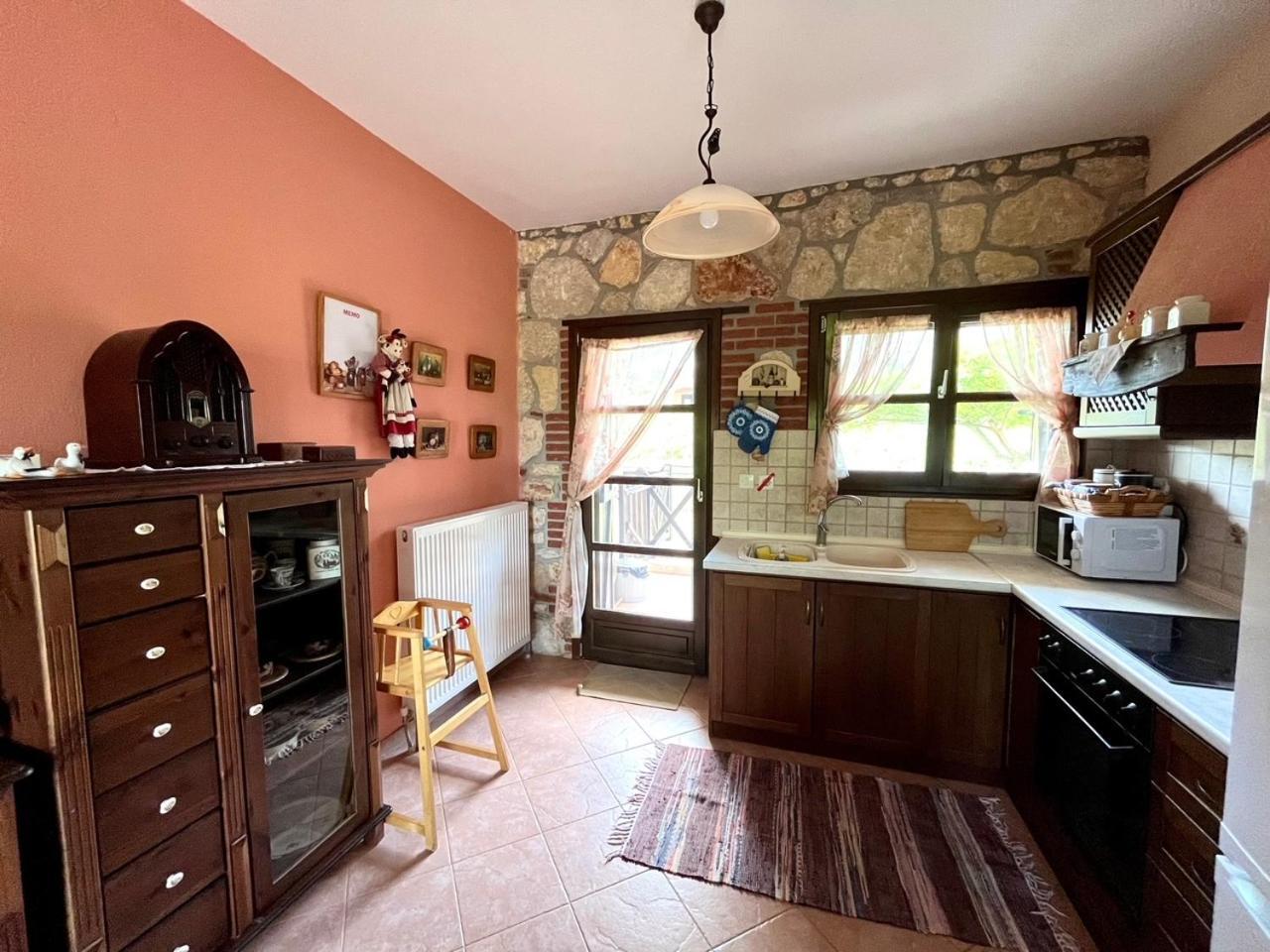 Stone Villa Rokosini Vourvourou Exteriör bild