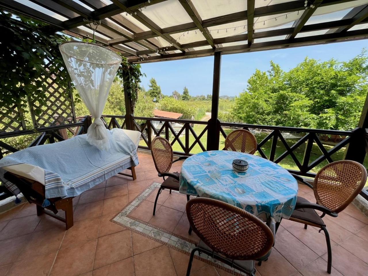Stone Villa Rokosini Vourvourou Exteriör bild