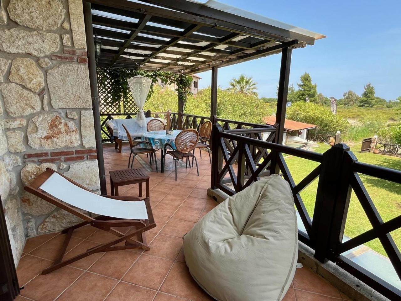 Stone Villa Rokosini Vourvourou Exteriör bild