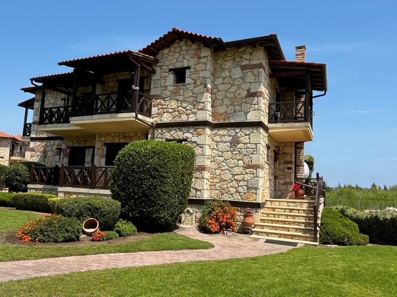 Stone Villa Rokosini Vourvourou Exteriör bild